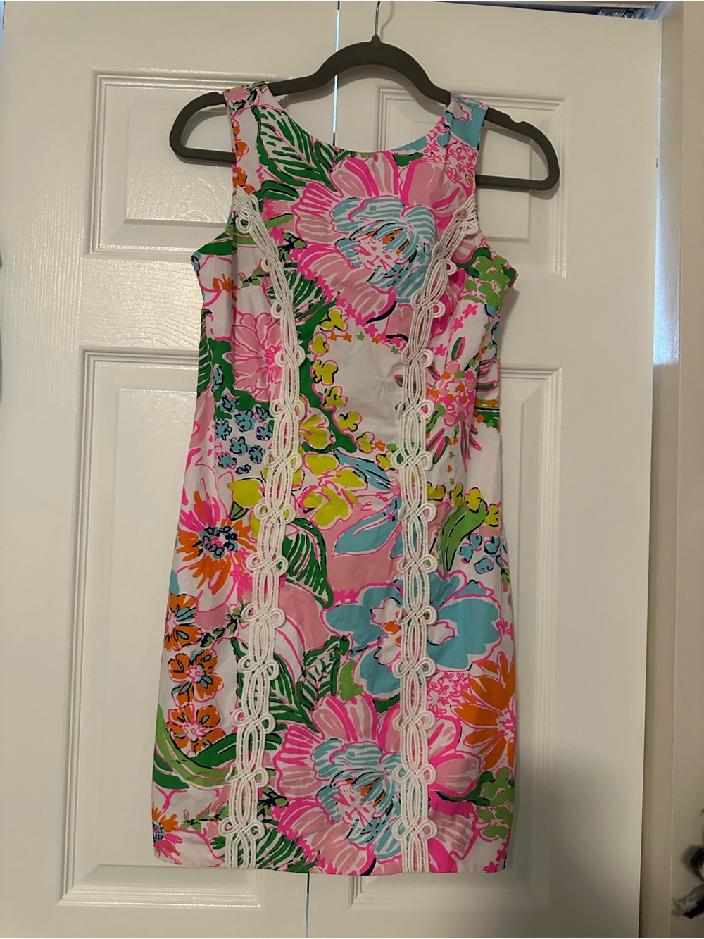 Lilly Pulitzer for Target Pink Floral Sleeveless Shift Dress
